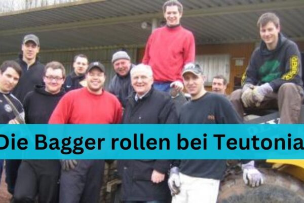 Die Bagger rollen bei Teutonia: