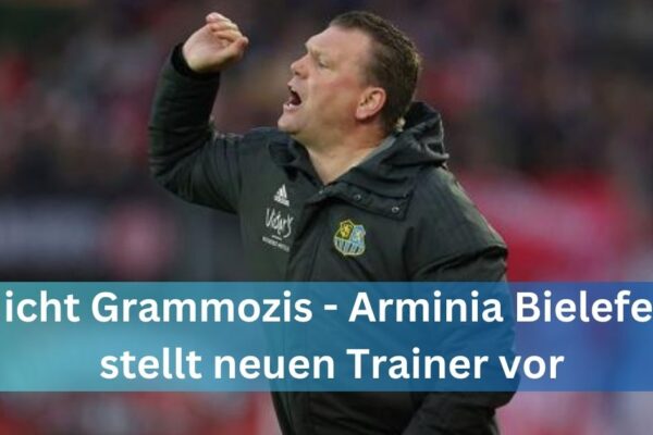 Nicht Grammozis - Arminia Bielefeld stellt neuen Trainer vor