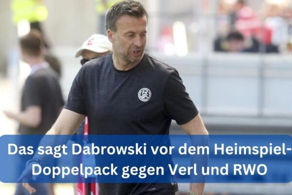 Das sagt Dabrowski vor dem Heimspiel-Doppelpack gegen Verl und RWO